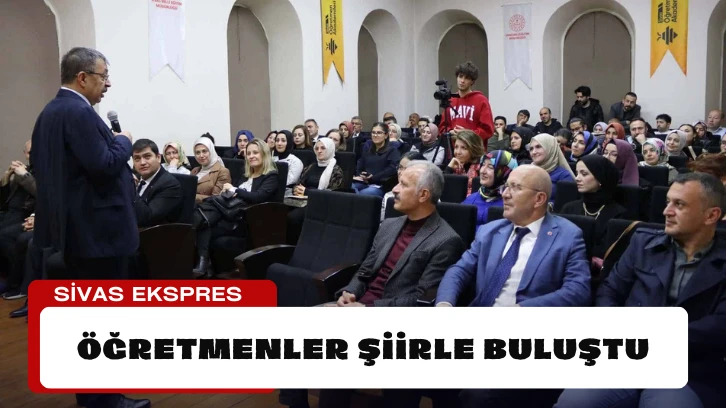 Öğretmenler Şiirle Buluştu
