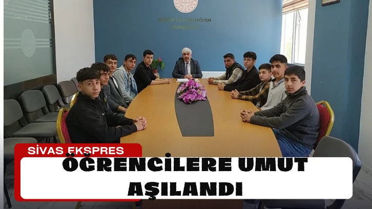 Öğrencilere Umut Aşılandı