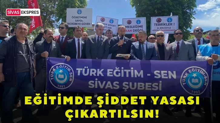 Eğitimde Şiddet Yasası Çıkartılsın!