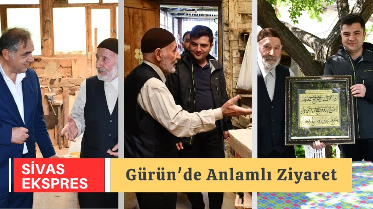 Gürün'de Anlamlı Ziyaret