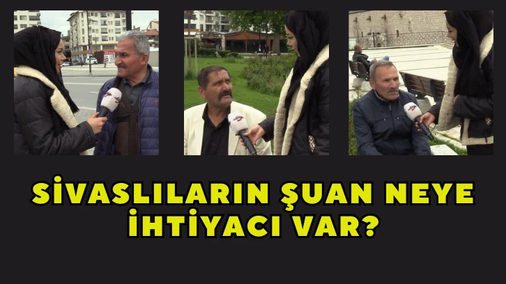 Sivaslıların Şuan Neye İhtiyacı Var?