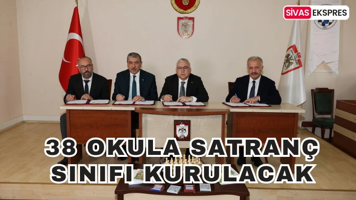 38 Okula Satranç Sınıfı Kurulacak