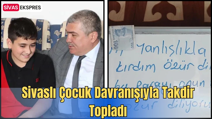 Sivaslı Çocuk Davranışıyla Takdir Topladı