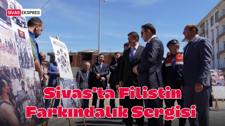 Sivas'ta Filistin Farkındalık Sergisi