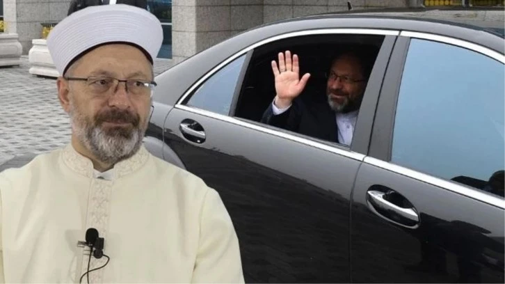 Ali Erbaş, Audi A8 Makam Aracına Veda Etti