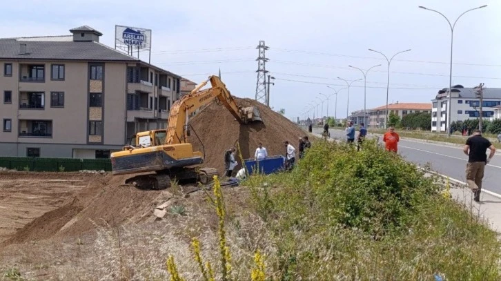 İnşaat kazısında elleri ve ayakları bağlı kadın cesedi bulundu