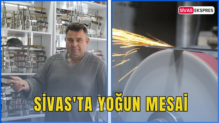 Sivas'ta Yoğun Mesai