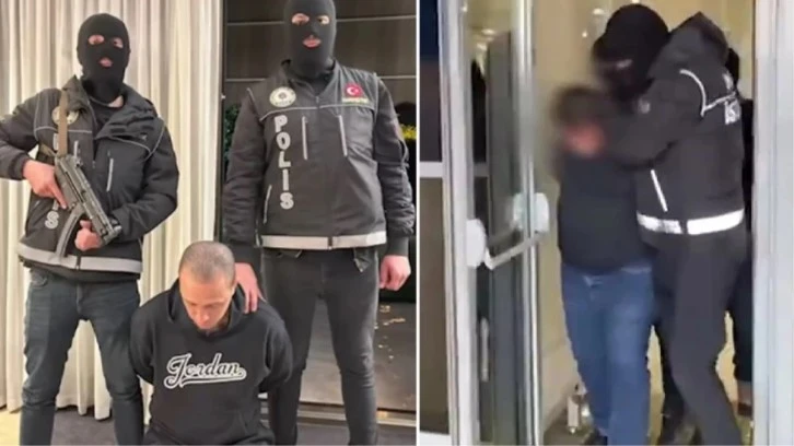 Kırmızı bültenle aranan 2 uyuşturucu baronu İstanbul'da yakalandı