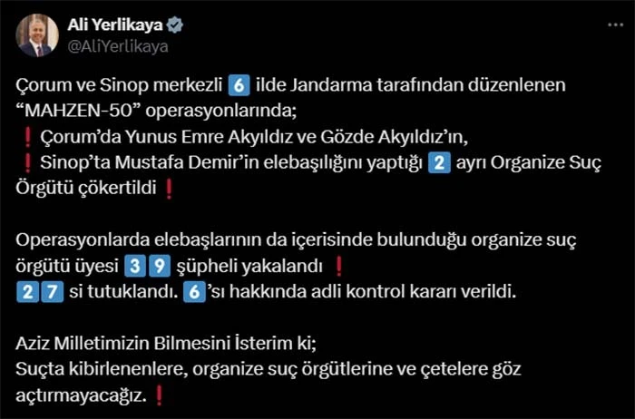 2 Ayrı Suç Örgütü Çökertildi  