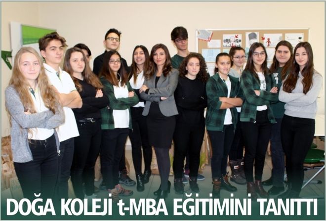 DOĞA KOLEJİ t-MBA EĞİTİMİNİ TANITTI