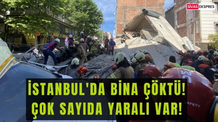 İstanbul'da Bina Çöktü!