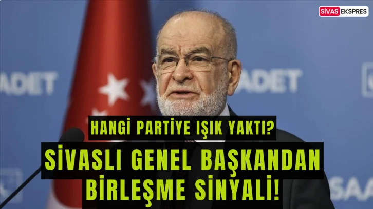 Sivaslı Genel Başkandan Birleşme Sinyali!