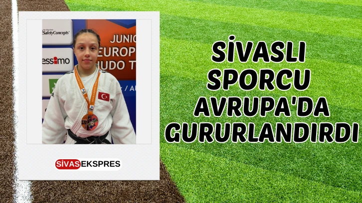 Sivaslı Sporcu Avrupa'da Gururlandırdı