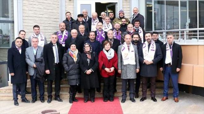 Vakıf Ay ve TOSİAD üyeleri Sivas´ı ziyaret etti