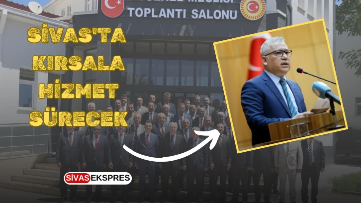 Sivas'ta Kırsala Hizmet Sürecek