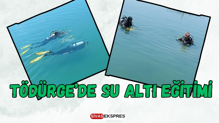 Tödürge’de Su Altı Eğitimi