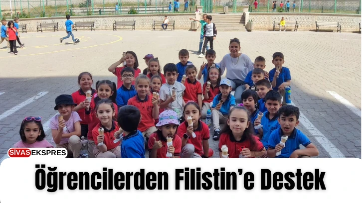 Öğrencilerden Filistin’e Destek