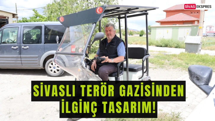 Sivaslı Terör Gazisinden İlginç Tasarım!