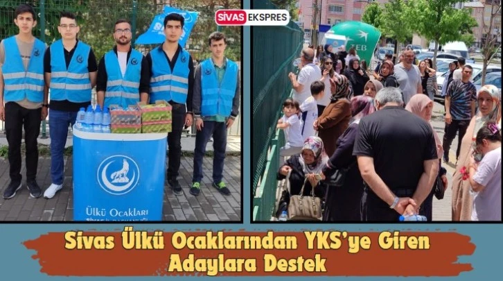 Sivas Ülkü Ocaklarından YKS’ye Giren Adaylara Destek