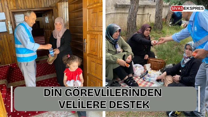 Sivas'ta Din Görevlilerinden Velilere Destek