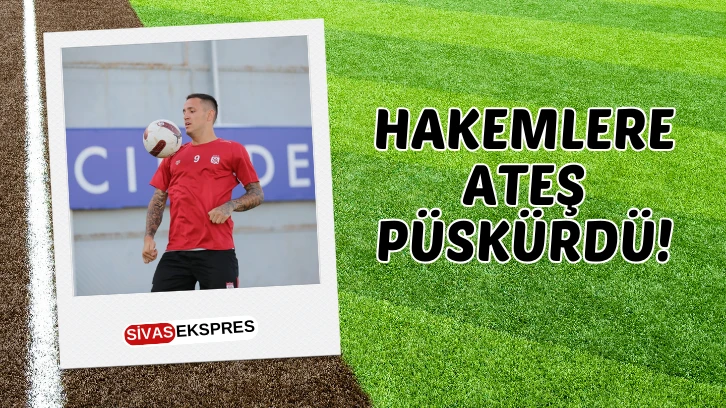 Hakemlere Ateş Püskürdü!