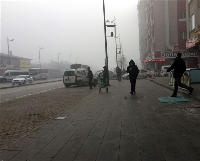 SİS ZOR ANLAR YAŞATTI