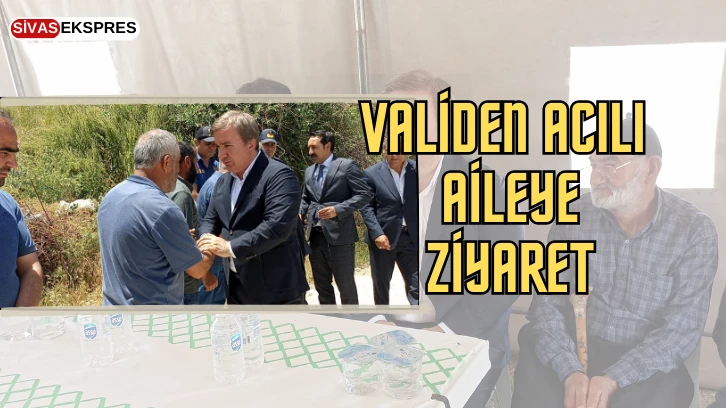 Validen Acılı Aileye Ziyaret