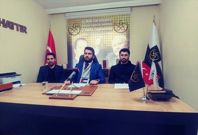 ERBAKAN VAKFI´NDAN İSRAİL´E KINAMA