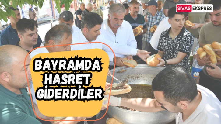 Bayramda Hasret Giderdiler