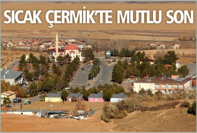 SICAK ÇERMİK´TE SU SORUNU BİTTİ