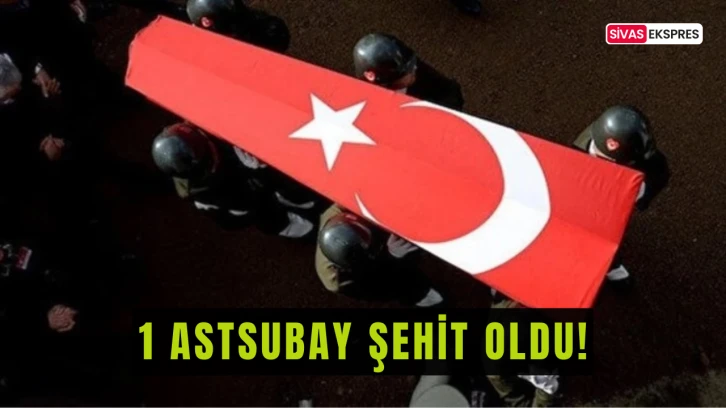 1 Astsubay Şehit Oldu!