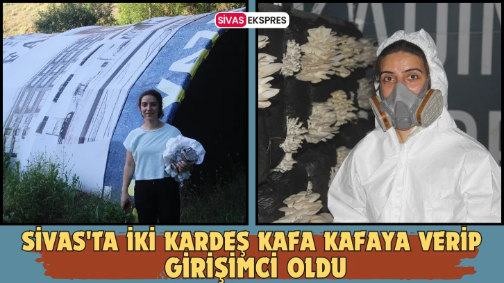 Sivas'ta İki Kardeş Kafa Kafaya Verip Girişimci Oldu