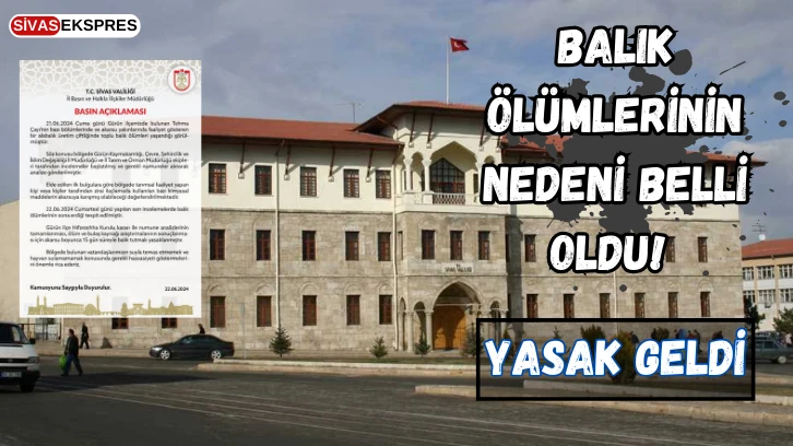 Balık Ölümlerinin Nedeni Belli Oldu! Yasak Geldi