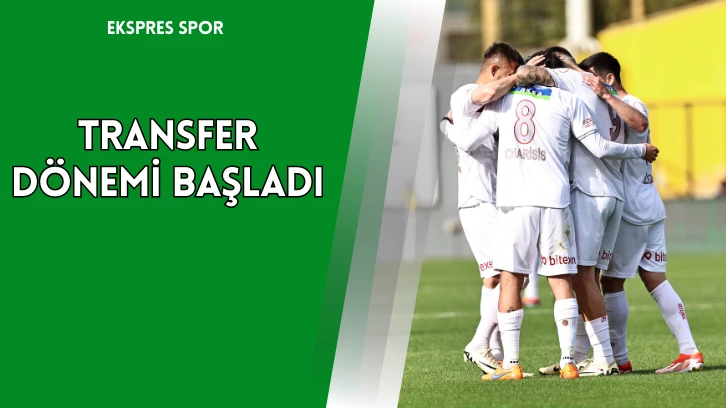 Transfer Dönemi Başladı