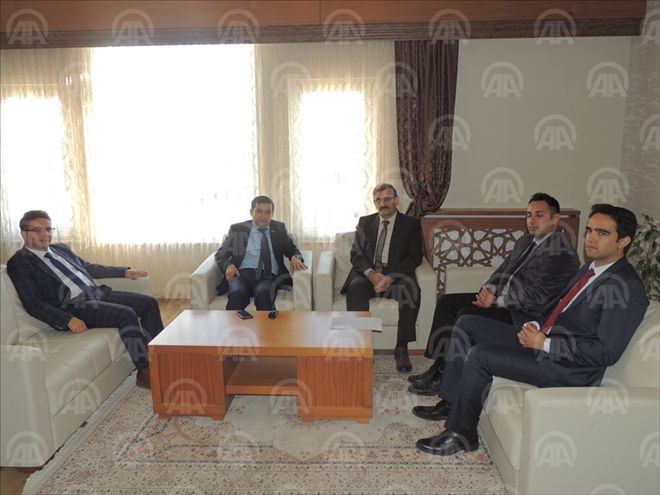 ULAŞ KAYMAKAMI YILMAZ´a ZİYARET