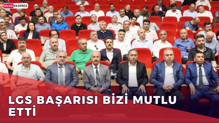LGS Başarısı Bizi Mutlu Etti