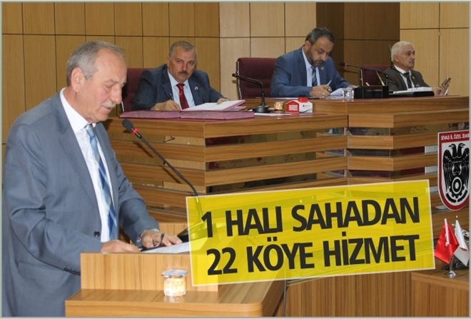 1 HALI SAHADAN 22 KÖYE HİZMET