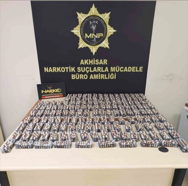 8 Bin 400 Adet Uyuşturucu Hap Ele Geçirildi