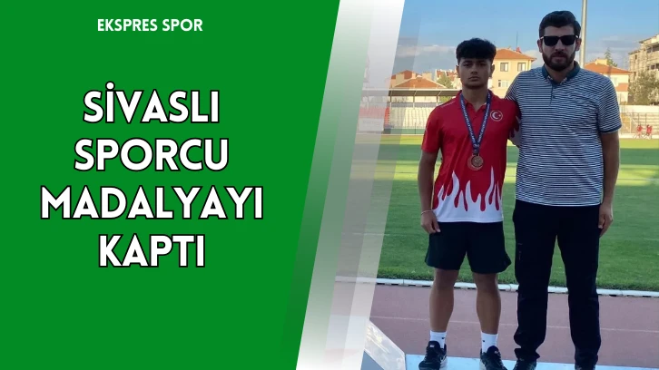 Sivaslı Sporcu Madalyayı Kaptı