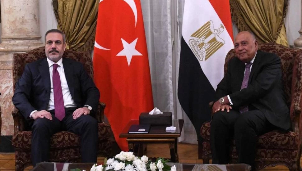 Hakan Fidan, Mısırlı Mevkidaşı İle Görüştü