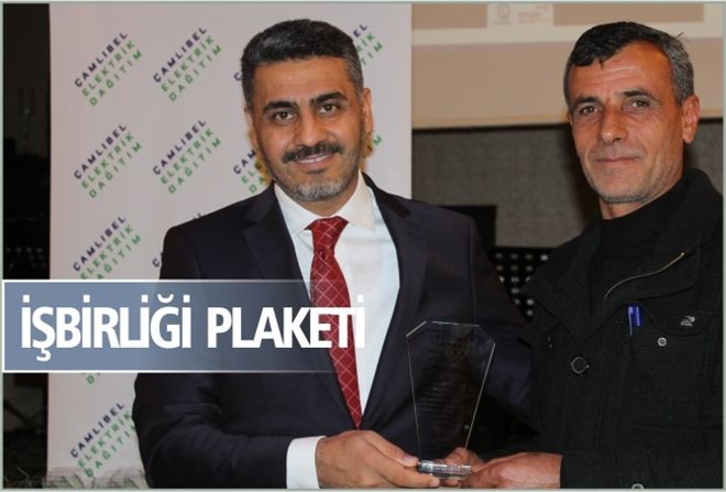 İŞBİRLİĞİ PLAKETİ