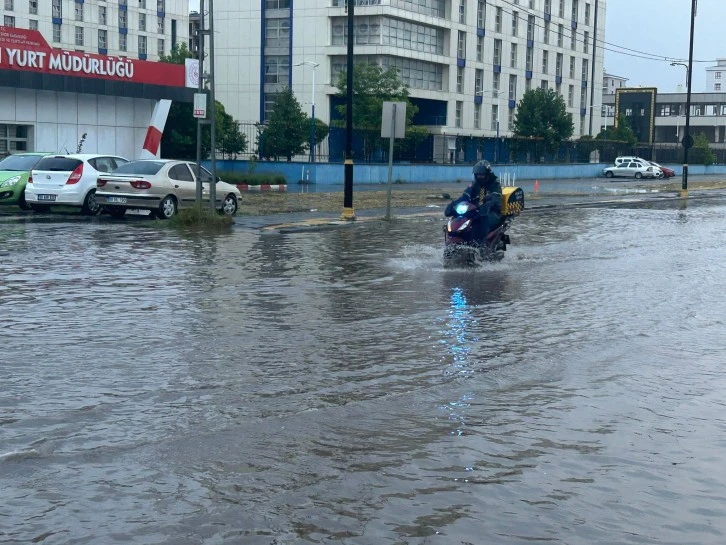 Sivas'ta Sağanak Etkili Oldu