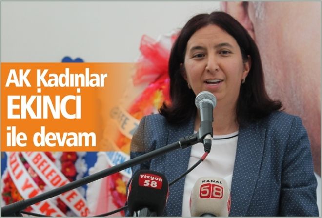 AK Kadınlar EKİNCİ ile devam