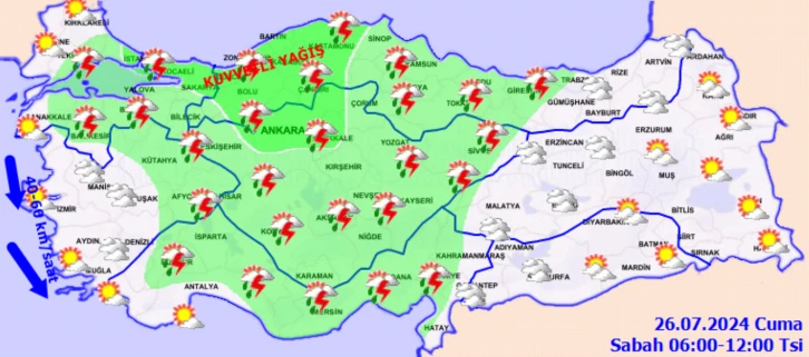 Meteorolojiden 15 İl İçin Uyarı!