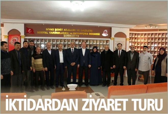 İKTİDARDAN ZİYARET TURU