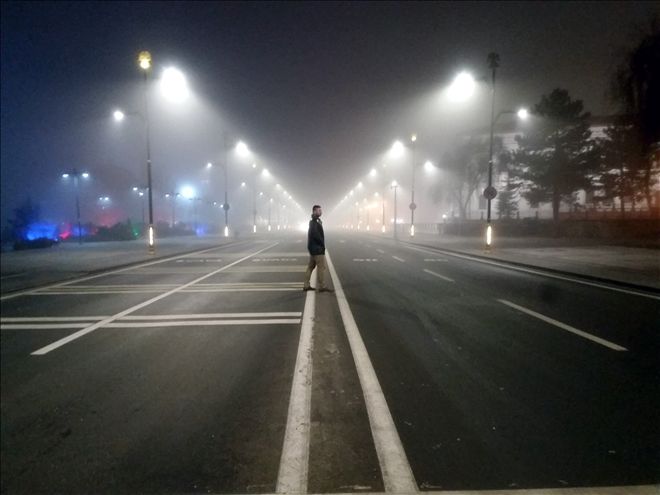 YOĞUN SİS ETKİLİ OLDU