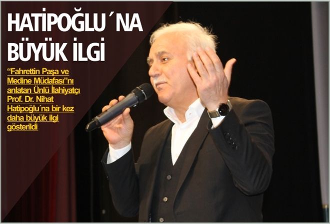 HATİPOĞLU´NA  BÜYÜK İLGİ