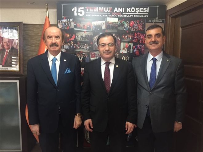 EKKK Başkanı Demirgil´den  Ak Parti Başkanı Şahin´e HAYIRLI OLSUN ZİYARETİ
