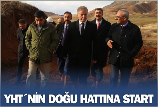 YHT´nin doğu  Hattına start