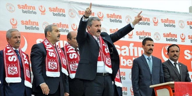 BBP LİDERİ GELİYOR